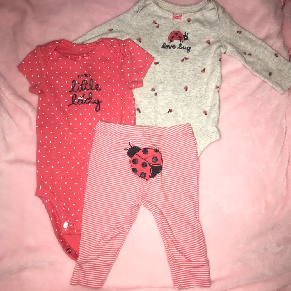 Baby girl 3 piece set